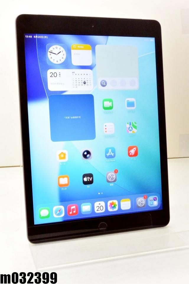 白ロム SIMフリー docomo SIMロック解除済 Apple iPad8 Wi-Fi+Cellular 32GB iPadOS26.2 スペースグレイ MYMH2J/A 初期化済【中古】