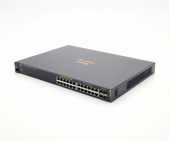 aruba 2530-24G-PoEP 24ポート1000BASE-T IEEE802.3at PoE+給電対応 4ポートSFPスロット L2スイッチ Ver.YA.16.10.0010 中古