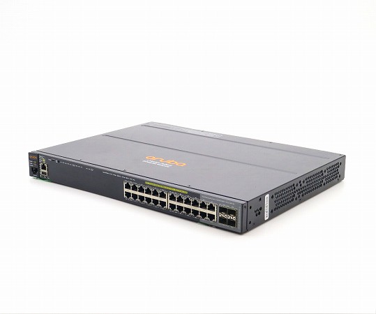 aruba 2920-24G-PoEP 24ポート1000BASE-T搭載 IEEE802.3at PoE+給電対応 L3スイッチ 575W電源搭載 Ver.WB.16.03.0004 中古