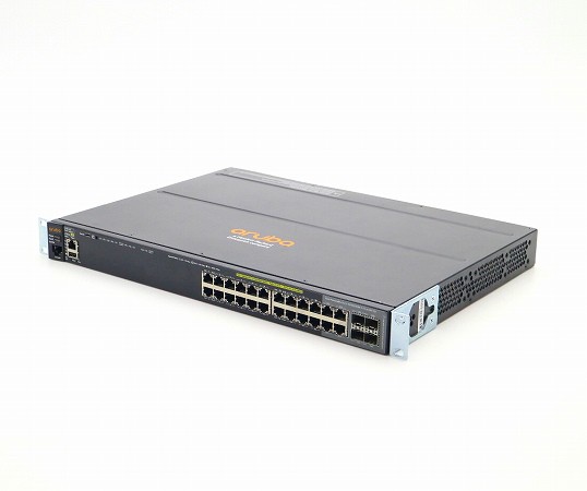 aruba 2920-24G-PoEP 24ポート1000BASE-T搭載 IEEE802.3at PoE+給電対応 L3スイッチ 575W電源搭載 Ver.WB.16.03.0004 中古