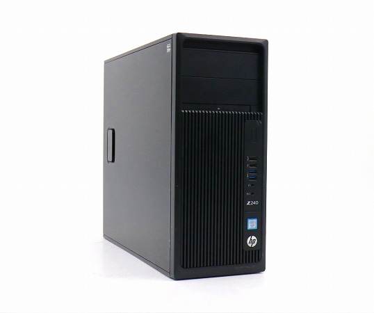 hp Z240 Tower Workstation Xeon E3-1245 v5 3.5GHz 64GB 256GB(新品SSD) Quadro P2000 Windows10 Pro 64bit 中古