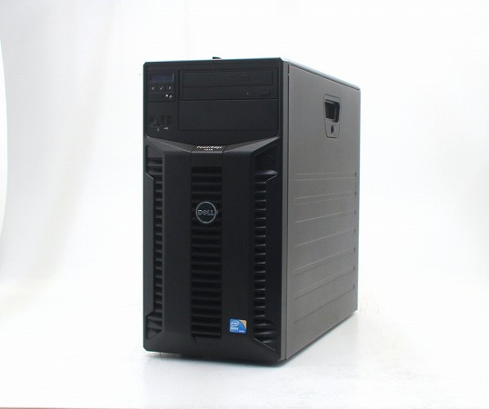 DELL PowerEdge T310 Xeon X3470 2.93GHz 8GB 450GBx3台(SAS3.5インチ/6Gbps/RAID5構成) AC*2 PERC 6/i 中古