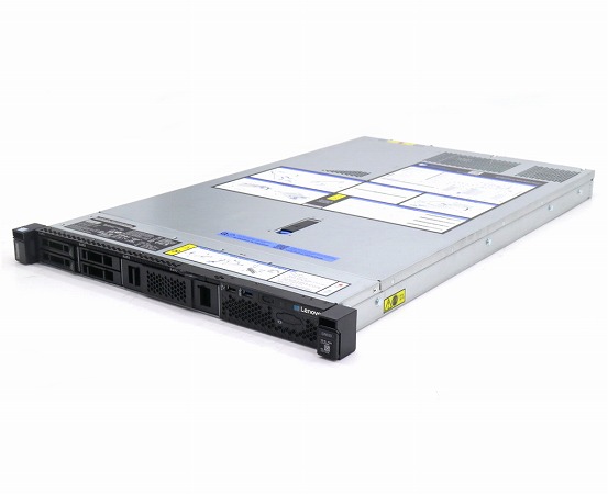 Lenovo ThinkSystem SR630 Xeon Silver 4112 2.6GHz(8スレッドCPUx2基) 32GB 300GBx2 ThinkSystem RAID 930-8i 中古