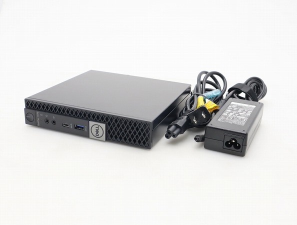 DELL OptiPlex 7070 Micro Core i5-8500T 2.1GHz 8GB 256GB(NVMeSSD) DisplayPort x2/アナログRGB出力 Windows11 Pro 64bit 小難 中古