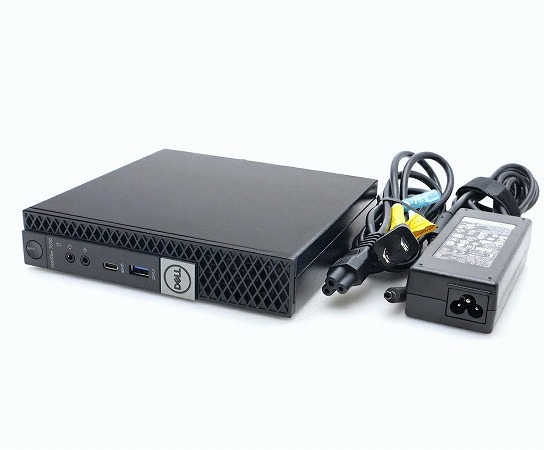DELL OptiPlex 7070 Micro Core i5-9500T 2.2GHz 8GB 256GB(NVMeSSD) DisplayPort x2/アナログRGB出力 Windows11 Pro 64bit 中古