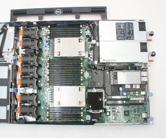 DELL PowerEdge R630 Xeon E5-2695 v3 2.3GHz(28スレッドCPUx2基) 32GB 300GBx3台(SAS2.5インチ/12Gbps/RAID5) PERC H330 Mini 中古_2