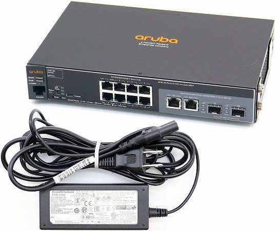 スイッチ 本体 四台セット 5台セット】hp Aruba 2530-8G (HP-2530-8G) 10ポート1000BASE-T