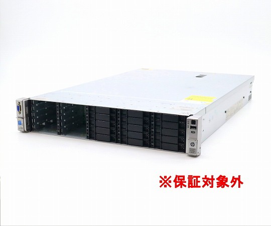 【JUNK】hp ProLiant DL380p Gen8 Xeon E5-2680 v2 2.8GHz(20スレッドCPU2基) メモリ256GB 中古