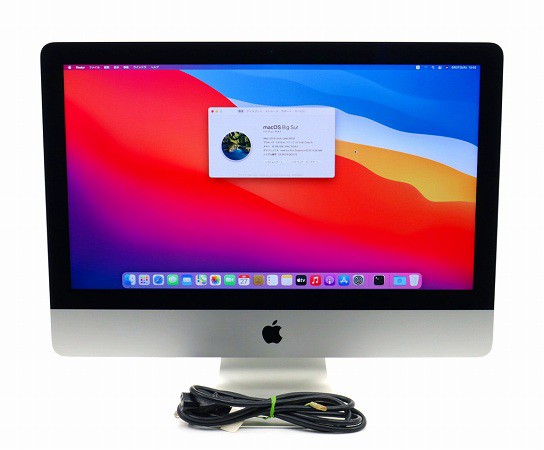 Apple iMac 21.5インチ Late 2015 Core i5-5575R 2.8GHz 16GB 1TB フルHD 1920x1080ドット 中古