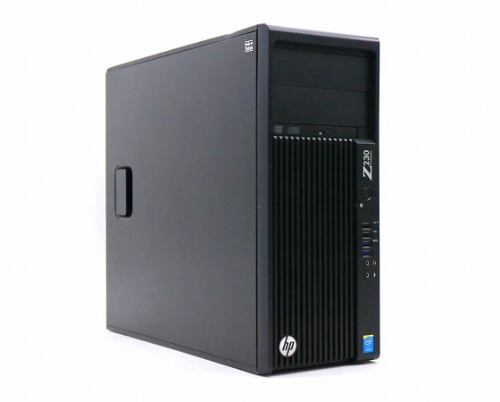 hp Z230 Tower Workstation Xeon E3-1226 v3 3.3GHz 8GB 256GB+500GB K2200 Windows7 Pro 64bit 中古