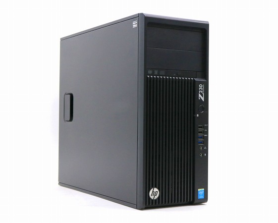 hp Z230 Tower Workstation Xeon E3-1226 v3 3.3GHz 8GB 256GB+500GB K2200 Windows7 Pro 64bit 中古