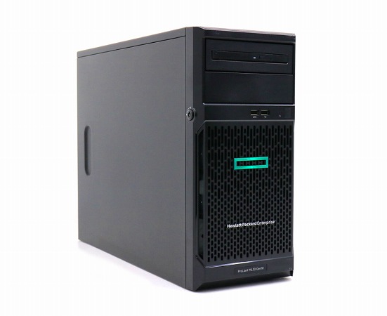 hp ProLiant ML30 Gen10 Xeon E-2124 3.3GHz 8GB 2TBx2(SATA3.5インチ/RAID1構成) SmartArray S100i SR Gen10 