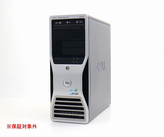 DELL Precision Workstation 390 Core2Duo E6600 2.4GHz 4GB 500GB(HDD) Quadro FX570 WindowsXP Pro 32bit ジャンク 中古 パソコン本体のみ