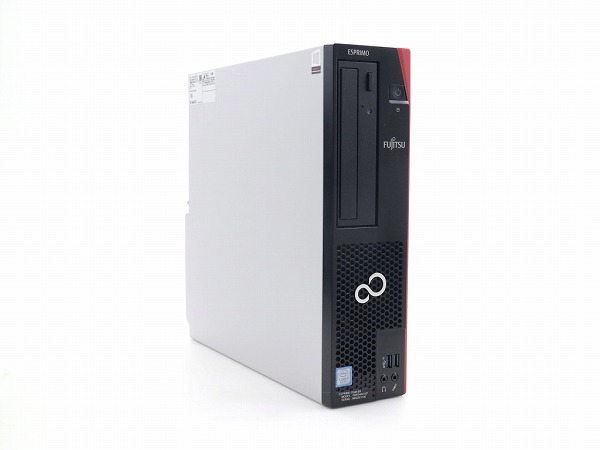 富士通 ESPRIMO D588/BX Core i3-9100 3.6GHz 8GB 256GB DisplayPort/DVI-D/アナログRGB出力 Windows11 Pro 64bit 中古