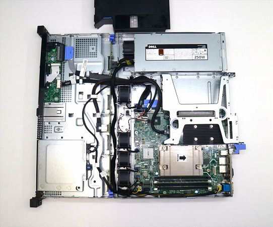 DELL PowerEdge R230 Xeon E3-1220 v5 3GHz 8GB ストレージなし PERC H330 中古