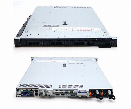 DELL PowerEdge R440 Xeon Gold 5117 2GHz 64GB 2TBx3台 AC*2 PERC H730P 中古