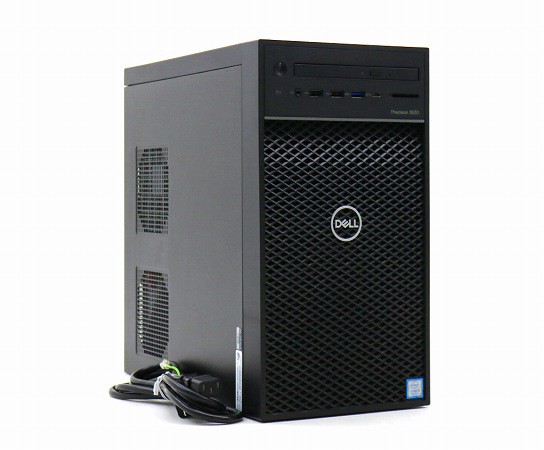 DELL Precision 3630 Tower Core i9-9900 3.1GHz 16GB 512GB(NVMe SSD)+1.5TB(HDD) GeForce GTX1050 Ti Windows10 Pro 64bit 小難 中古