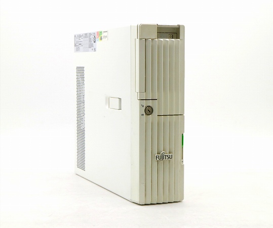 富士通 PRIMERGY TX1320 M4 Xeon E-2124 3.3GHz 8GB 1TBx2台(SATA2.5インチ/RAID1構成) DVD-ROM 小難 中古