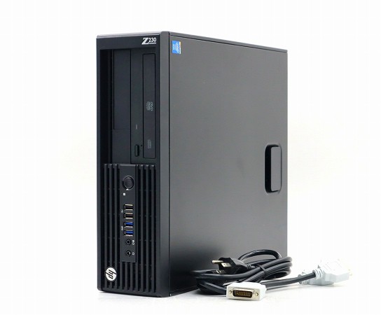 hp Z230 SFF Workstation Xeon E3-1225 v3 3.2GHz 8GB 500GB(HDD) Quadro NVS315 DVD-ROM Windows7 Pro 64bit 中古