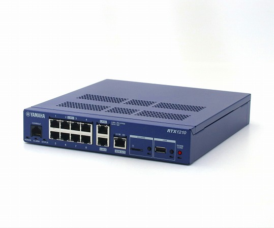 YAMAHA RTX1210 ルーター 最新FWアップ済み 初期化済み YAMAHA RTX1210