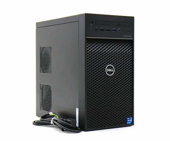 DELL Precision 3650 Tower Xeon W-1350 3.3GHz 16GB 1TB(NVMe SSD) Quadro P620 DVD-ROM Windows11 Pro for Workstations 64bit 中古