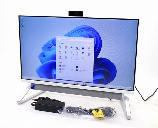 DELL Inspiron 24 5400 AIO Core i5-1135G7 2.4GHz 8GB 256GB(NVMe SSD)+1TB(HDD) 23.8インチ 1920x1080ドット Windows11 Home 中古の通販は 32,565円