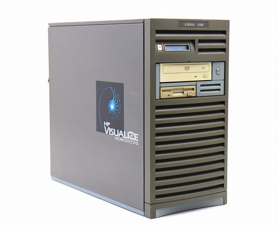 hp Visualize C3600 PA-8600 552MHz 512MB 18.4GB(SCSI HDD) Visualize Fx-10 DVD-ROM OSなし 小難 中古