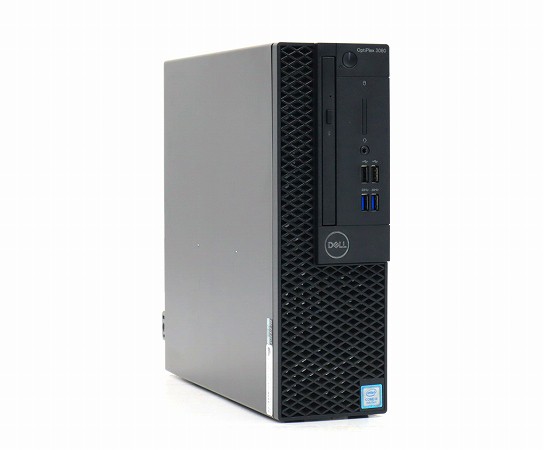 DELL OptiPlex 3060 SFF Core i3-8300 3.7GHz 8GB 256GB(SSD) HDMI/DisplayPort/アナログRGB出力 DVD+-RW Windows11 Pro 64bit 中古