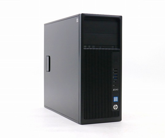 hp Z240 Tower Workstation Xeon E3-1225 v5 3.3GHz 16GB 256GB(Z Turbo Drive G2)＋2TB(HDD) Quadro M2000 Windows10 Pro 64bit 中古