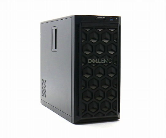 DELL PowerEdge T140 Xeon E-2124 3.3GHz 16GB 1TBx2台(SATA3.5インチ/RAID1構成) DVD-ROM PERC H330 中古の通販は