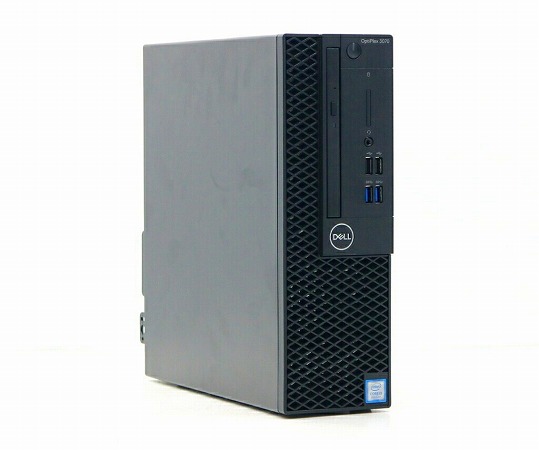 DELL OptiPlex 3070 SFF Core i5-9500 3GHz 8GB 256GB(新品NVMe SSD) HDMI/DisplayPort出力 Windows11 Pro 64bit 中古