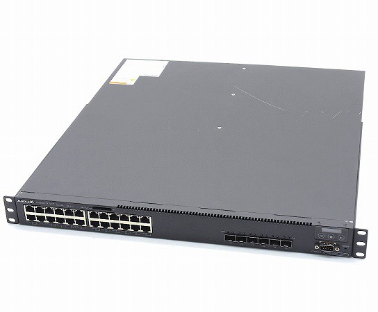 Alaxala AX3650S-24T6XW (AX-3650-24T6XW-A) アドバンストモデル SFP+ L3スイッチ OS-L3SA Ver.11.14.F 中古