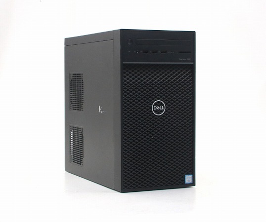 DELL Precision 3630 Tower Xeon E-2124 3.3GHz 32GB 512GB(新品NVMe SSD) Quadro P2000 Windows11 Pro for Workstations 64bit 中古
