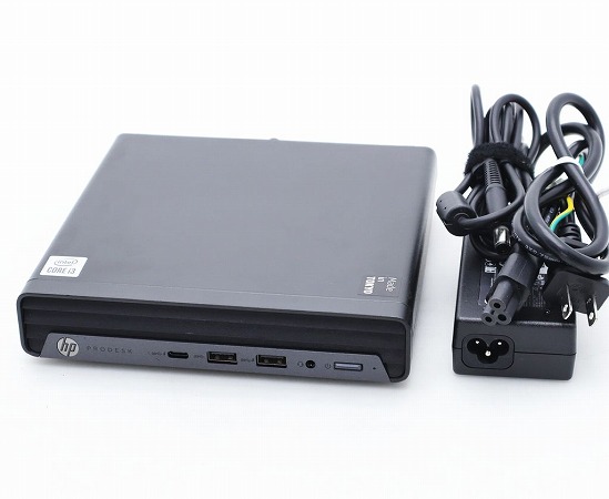 hp ProDesk 400 G6 DM Core i3-10100T 3GHz 8GB 256GB(NVMeSSD) HDMI/DisplayPort出力 Windows11 Pro 64bit 小難 中古