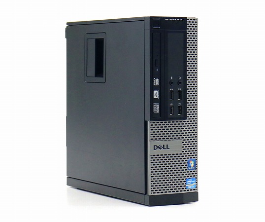 DELL OptiPlex 9010 SFF Core i7-3770 3.40GHz 8GB 500GB(HDD) DisplayPort x2/アナログRGB出力 Windows7 Pro 64bit 中古
