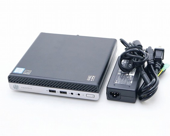 hp ProDesk 400 G4 DM Core i5-8500T 2.1GHz 8GB 256GB(新品SSD) DisplayPort/アナログRGB出力 Windows11 Pro 64bit 小難 中古