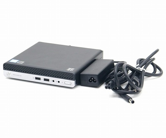 hp ProDesk 400 G4 DM Core i5-8500T 2.1GHz 8GB 256GB DisplayPort/アナログRGB出力 Windows11 Pro 64bit 中古