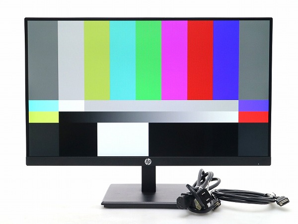 【並品】hp ProDisplay P244 23.8インチ非光沢IPSパネル 1920x1080ドット HDMI/DisplayPort/アナログRGB入力 中古