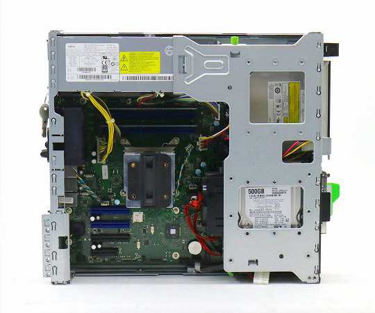 富士通 PRIMERGY TX1320 M1 Xeon E3-1220 v3 3.1GHz 8GB 500GBx2台(SATA3.5インチ/RAID1構成) DVD-ROM 中古