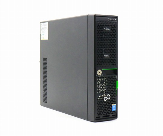 富士通 PRIMERGY TX1320 M1 Xeon E3-1220 v3 3.1GHz 8GB 500GBx2台(SATA3.5インチ/RAID1構成) DVD-ROM 中古