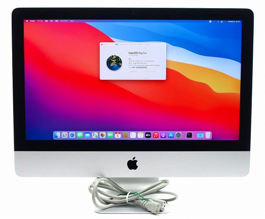 Apple iMac 21.5インチ Late 2015 Core i5-5575R 2.8GHz 16GB 1TB フルHD 1920x1080ドット 中古