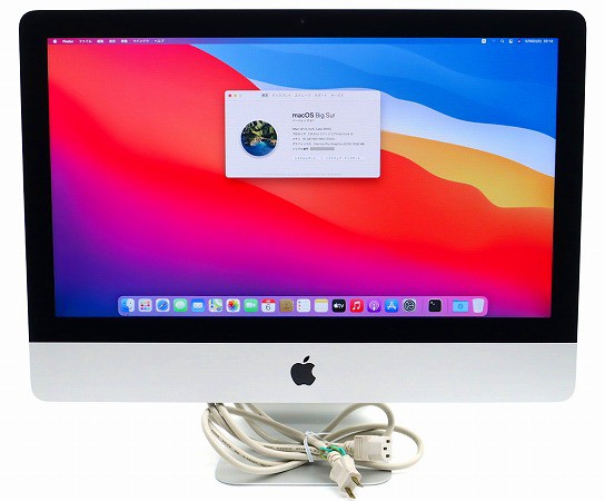 Apple iMac 21.5インチ Late 2015 Core i5-5575R 2.8GHz 16GB 1TB フルHD 1920x1080ドット 中古