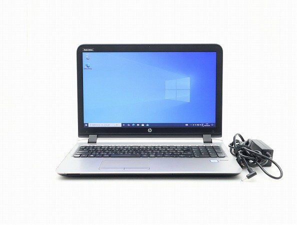 hp ProBook 450 G3 Core i5-6200U 2.3GHz 4GB 256GB(SSD) 15.6インチ フルHD 1920x1080ドット Windows10 Pro 64bit 難有 中古