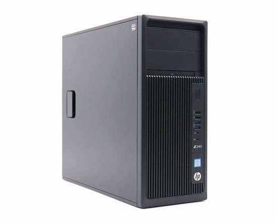 hp Z240 Tower Workstation Xeon E3-1225 v6 3.3GHz 16GB 256GB+500GB Windows10 Pro 中古