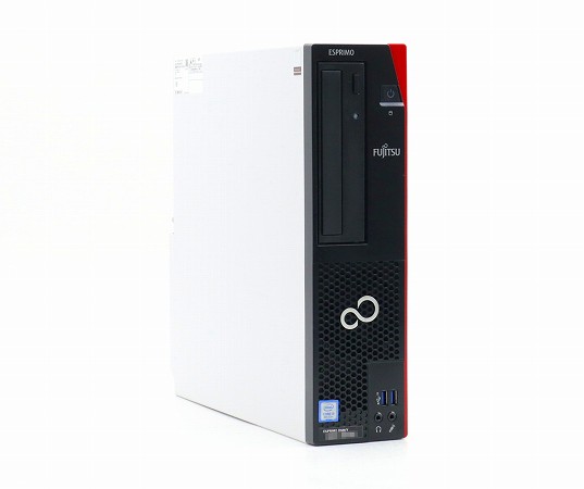 富士通 ESPRIMO D588/V Core i3-8100 3.60GHz 8GB 500GB(HDD) DisplayPort/DVI-D出力 DVD+-RW Windows11 Pro 64bit 中古