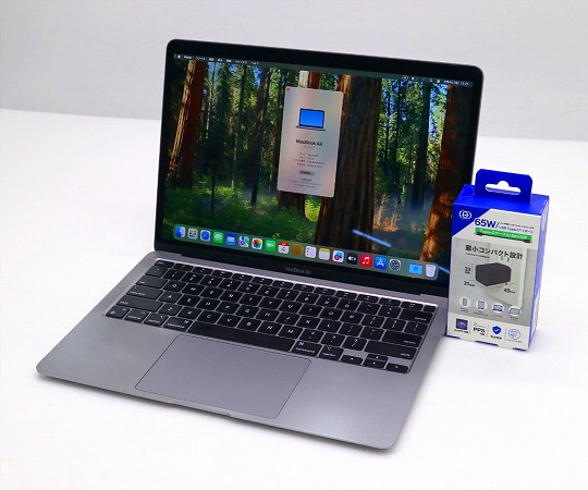 Apple MacBook Air 2020 スペースグレイ Apple M1 3.2GHz 16GB