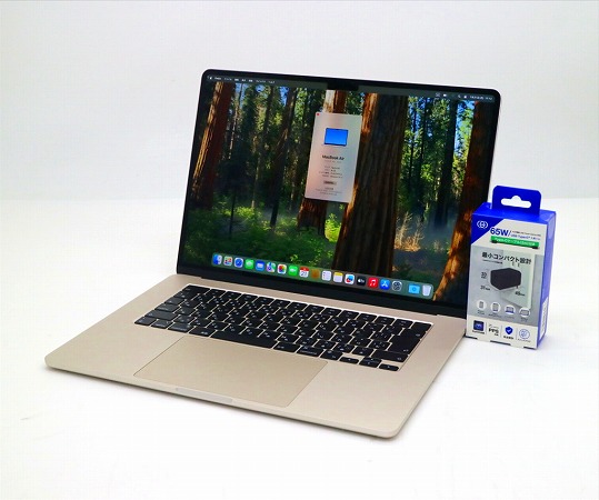 Apple MacBook Air 15インチ 2023 スターライト Apple M2 3.49