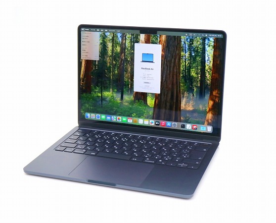 Apple MacBook Air 13インチ M2 2022 ミッドナイト Apple M2