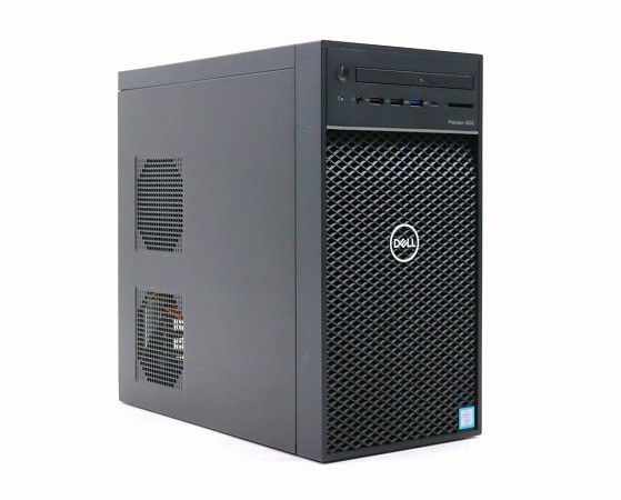 DELL Precision 3630 Tower Xeon E-2124 3.3GHz 8GB DVD-ROM グラボなし ストレージなし 小難 中古