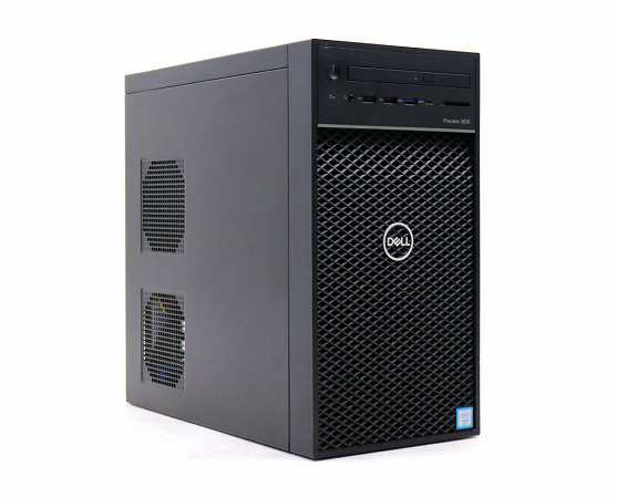 DELL Precision 3630 Tower Xeon E-2124 3.3GHz 16GB DVD-ROM グラボなし ストレージなし 小難 中古